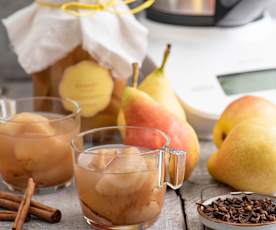 Kompot gruszkowy (w słoikach na zimę)