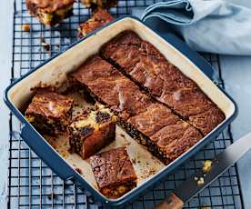 Marmorierter Brownie