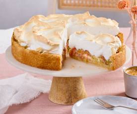 Rhabarber-Baiser-Kuchen