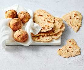 Whole Wheat Rolls and Flatbreads (Diabetes)