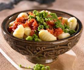 Gnocchi tricolore