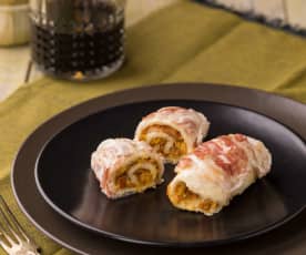 Involtini di pollo all'arancia