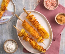 Chips on a stick (Thermomix® Spiralizer)