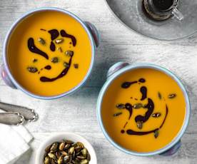 Pastinaken-Kürbis-Suppe