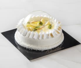 Torta snow globe (senza glutine, senza lattosio) di Damiano Carrara