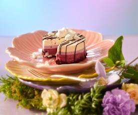 Brombeer-Schoko-Eistörtchen