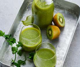 Smoothie verde de vitamina C