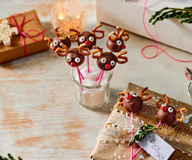 Weihnachts-Cake-Pops