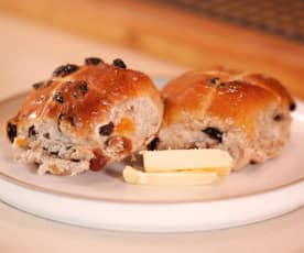 Christy Tania's Vegan Hot Cross buns