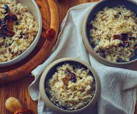 Mushroom and Parmesan Risotto