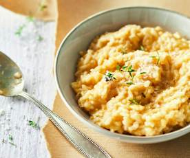 Risotto au potimarron