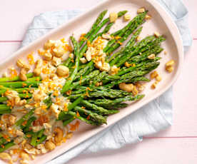 Asparagus with Cashew Cream