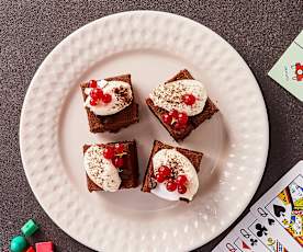 Torta soffice cioccolato e caffè