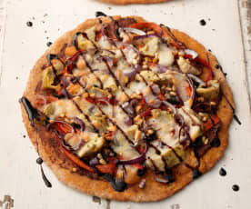 No-rise Wholemeal Pizzas