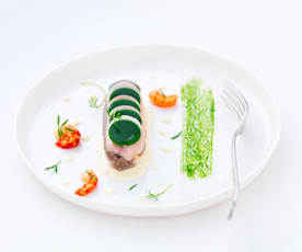 Filet de truite du Grand Morin au vin d'Argenteuil, velours de cresson de Méréville - Eric Robert