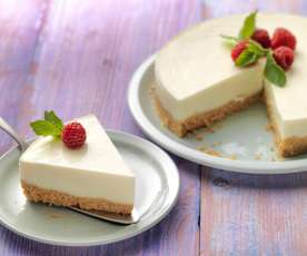 Lentetaart met yoghurt