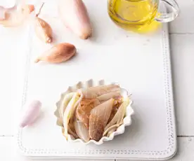 Chalota dorada (100 g) en cuartos