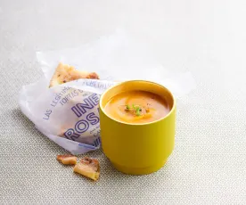 Krémová polévka z červené čočky