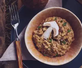 牛肝菌菇燉飯