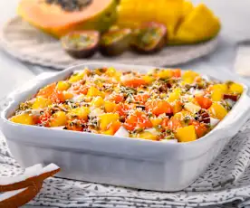 Tiramisù ai frutti esotici