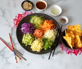 Yu Sheng Prosperity salad (Thermomix® Cutter)