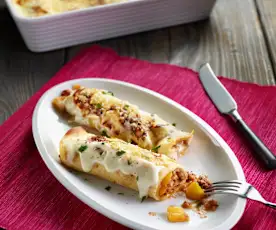 Hackfleisch-Pfannkuchen