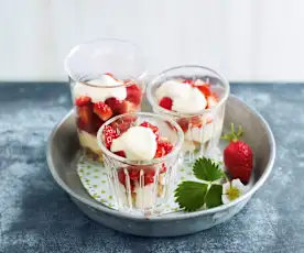 Trifle aux fraises