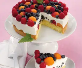 Letní ovocný dort