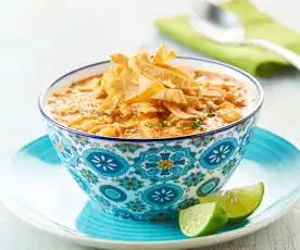 Chicken Fajita Soup