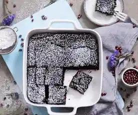Brownie z czerwonej fasoli