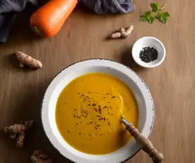 薑黃蔬菜湯