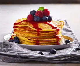 Pancake (senza glutine e senza lattosio)