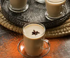 Té con especias indio (Masala chai) - India