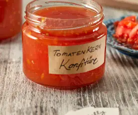 Tomatenkern-Konfitüre