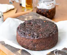 Traditional Christmas cake