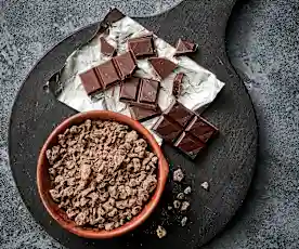 Chocolate amargo rallado grueso (250-300 g)