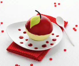 Dessert : pomme d'amour