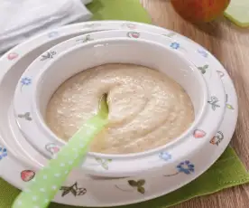 Grundrezept Vollmilch-Getreide-Brei (für den 7. bzw. 8./9. Monat)