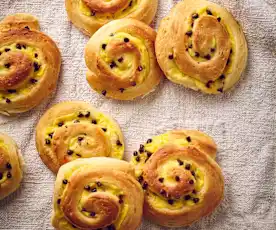 Orangen-Rum-Schnecken