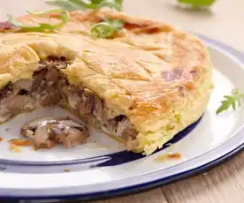Mushroom croustade