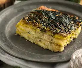 Lasagne pecorino e cavolo nero