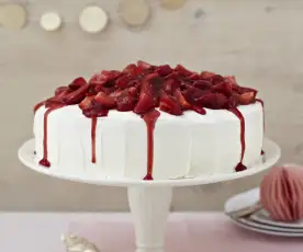 Erdbeer-Pfirsich-Torte
