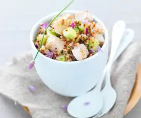 Salade de quinoa et poulet