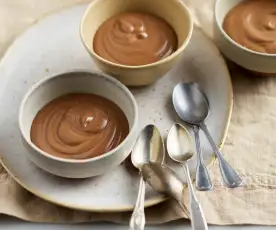 Kokosmelk en cacao pudding (zuivelvrij)