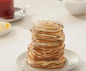 Pancake alla vaniglia e cannella