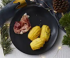 Madeleine salate al Parmigiano Reggiano