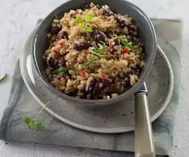 Blumenkohl-Bohnen-Salat 