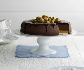 Čokoládovo-kaštanový cheesecake