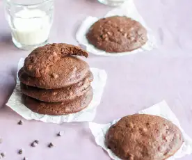 Cookies double chocolat