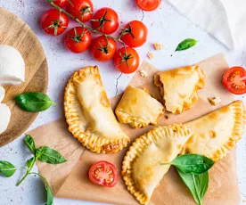 Empanadas aux légumes et pesto